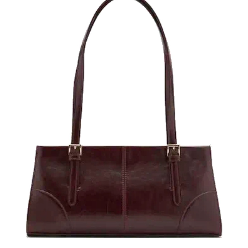 NWOT Mango cherry red east west Bag